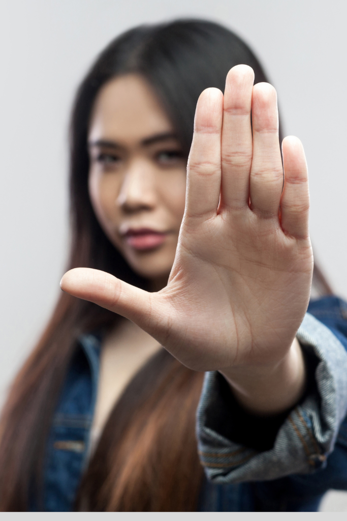 image of a confident lady